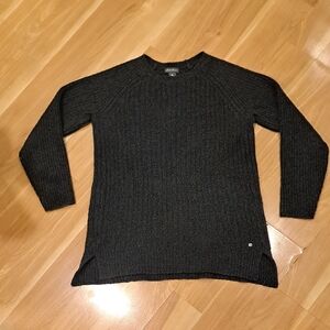 Eddie Bauer Charcoal Knit Sweater